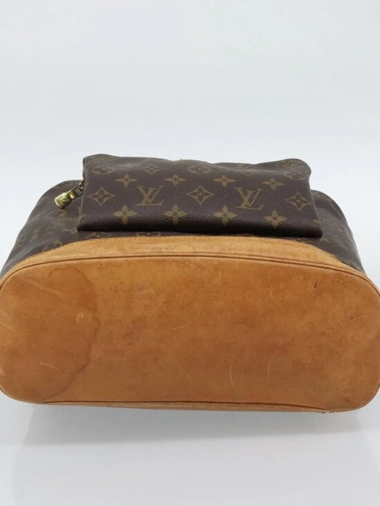 LOUIS VUITTON Monogram Montsouris GM Backpack M51135 LV Auth 185042 main image 16